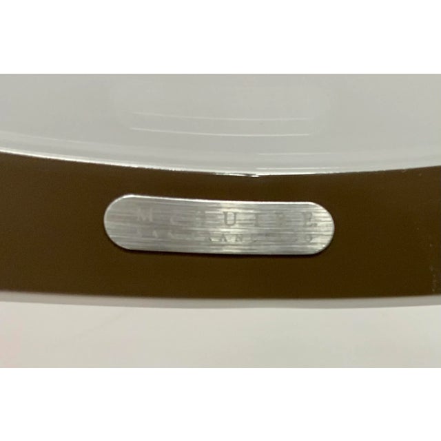 Baker Furniture Company Thomas Pheasant for Baker/McGuire Taupe Spot Outdoor Side Table For Sale - Image 4 of 5