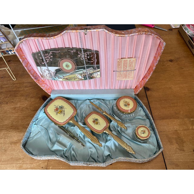 Vintage 7 Piece Vanity Set 1930's For Sale In Minneapolis - Image 6 of 13