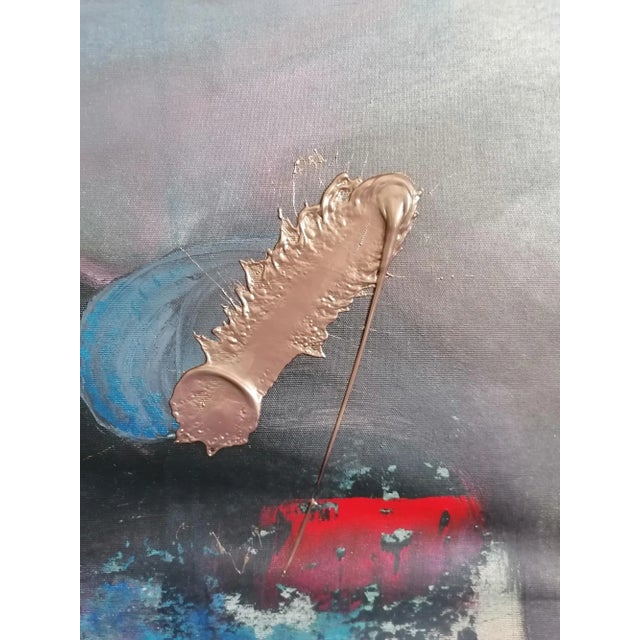 Stefano Mazzolini, Brugheria, 2022, Acrylic & Oil on Canvas For Sale - Image 6 of 13