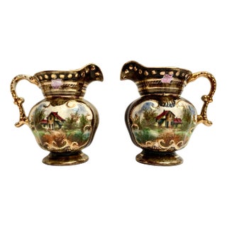 Vintage Faience Vase from Hubert Bequet, Belgium, 1960s For Sale