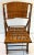Vintage Bamboo and Woven Rattan Back Folding Chair For Sale - Image 4 of 13