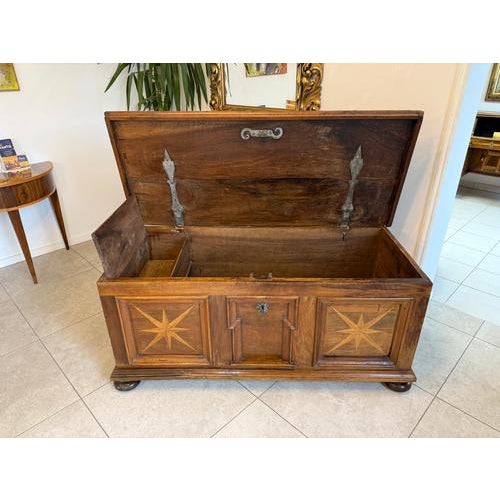 Baroque Chest in Iron and Hardwood For Sale - Image 10 of 18