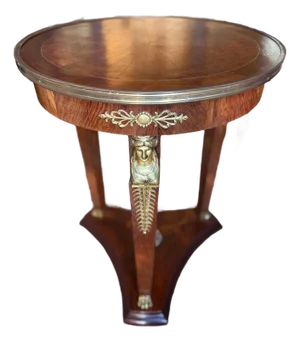 Early 20th Century Empire Style Gueridon Table