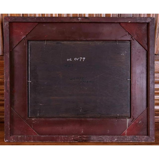 Willem Karl Nakken, Farmhouse, Oil on Panel, Framed For Sale - Image 3 of 4