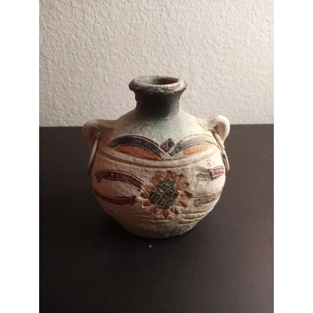 Contemporary 1970s Hand Painted Art Studio Pottery From Arizona For Sale - Image 3 of 6