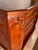 Early 21st Century Heavy Large Burlwood Jewelry Box Chest Safe With Locks and Beige Lining, Made in Italy For Sale - Image 5 of 12