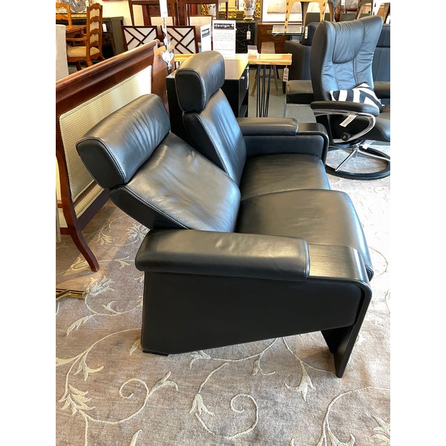 Ekornes Stressless Double Recliner Loveseat Chairish
