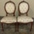 Set of Four 19th Century French Louis XVI Walnut Chairs For Sale In Dallas - Image 6 of 13
