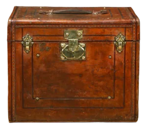 Leather Hat Trunk, 1920s