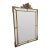 Carver’s Guild Regina Gold Hand Carved Mirror For Sale