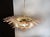 Mid-Century Modern Murano Chandelier with Pink Palmette Glasses, 1990s For Sale - Image 3 of 18