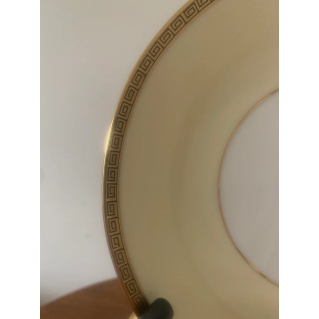 Traditional Greek Key Rimmed China by Noritake For Sale - Image 3 of 6