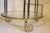 Italian Italian Chrome, Brass, and Glass Bar Cart For Sale - Image 3 of 5