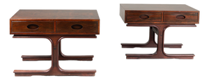 Model 544 Bedside Tables by Gianfranco Frattini for Bernini, 1960s, Set of 2