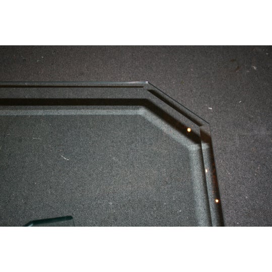 1960s 19960s Mid Century Modern Glass Coffee Table For Sale - Image 5 of 5