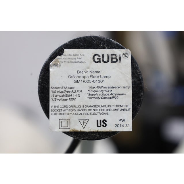 Greta Magnusson Grossman 'Grasshopper' Floor Lamp in Matte Black for Gubi For Sale In Dallas - Image 6 of 9