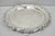 Silver Vintage Wilcox Victorian Silver Plated Round Ornate Footed Salver Serving Tray For Sale - Image 8 of 16