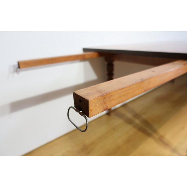 Late 19th Century Community Table in Oak and Walnut For Sale - Image 12 of 18