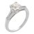 Mid Century Gia 1.01 Carat Old Mine Cut Diamond Platinum Engagement Ring, Size 5.5 For Sale
