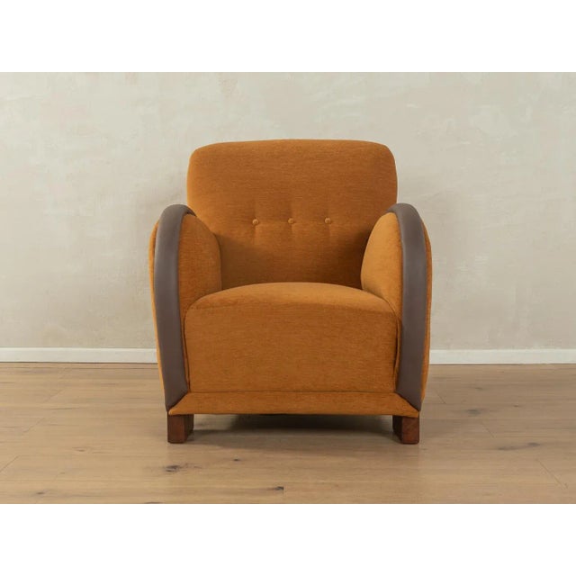 Vintage German Art Deco Lounge Chair, 1930s For Sale - Image 3 of 9
