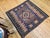 Antique Persian Qashqai Tribal Sofreh Kilim Rug, Handwoven Wool, Geometric Pattern, Brown, 4x4 For Sale - Image 4 of 13
