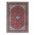 Red Color Hand Knotted Persian Kashan For Sale