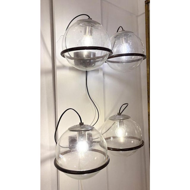 Mid-Century Modern Wall Lights by Gino Sarfatti, 1960s, Set of 2 For Sale - Image 6 of 7