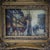 Early 20th Century Oil on Board Paris Street Scene After Galien Laloue Ornate Frame For Sale In Las Vegas - Image 6 of 8