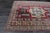 Textile 1970s Vintage Handmade Wool Cotton Red Area Rug For Sale - Image 7 of 11