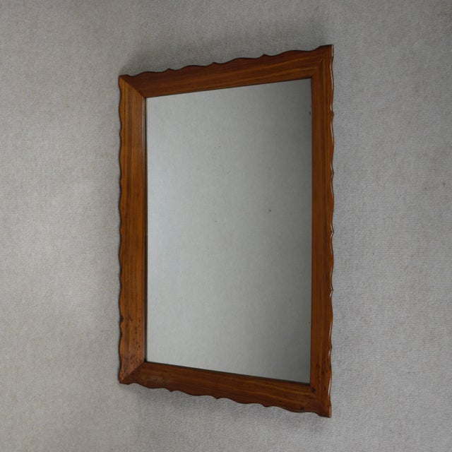1930s Wall Mirror, Sweden, 1940s For Sale - Image 5 of 5