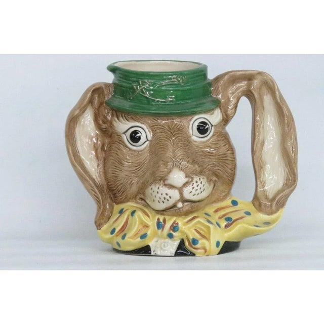 Royal Doulton The March Hare D6776 Rabbit English Character Jug For Sale - Image 11 of 11