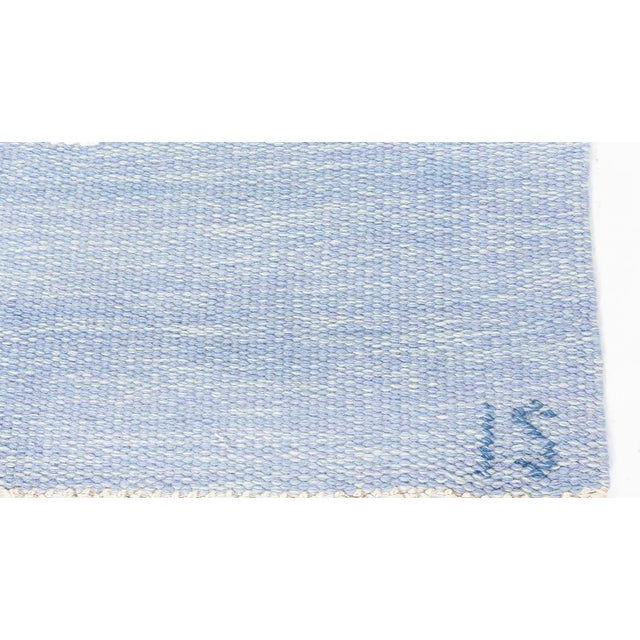 Textile Doris Leslie Blau Vintage Swedish Rolakan Rug by Ingegerd Silow For Sale - Image 7 of 9