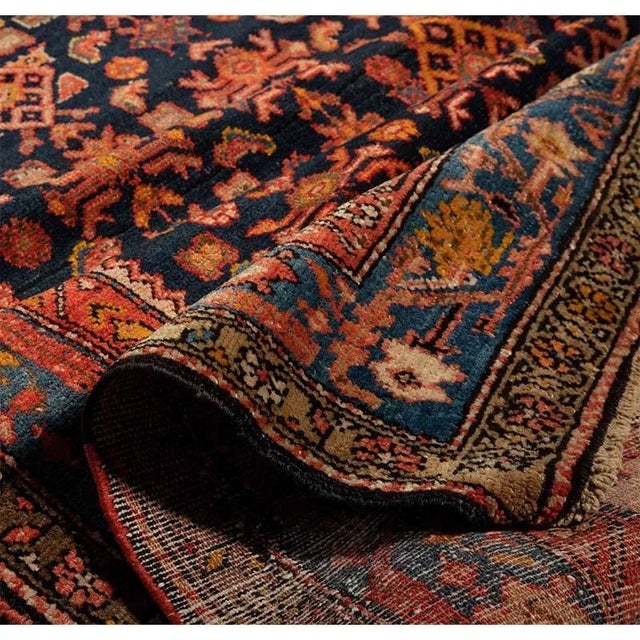 Traditional 1930s Old Persian Malayer Runner Rug 4’5″ X 18’4″ For Sale - Image 3 of 8