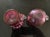 These vintage pair of blown glass with pontals on the bottom are handmade in the USA. Known for their cranberry glass,...