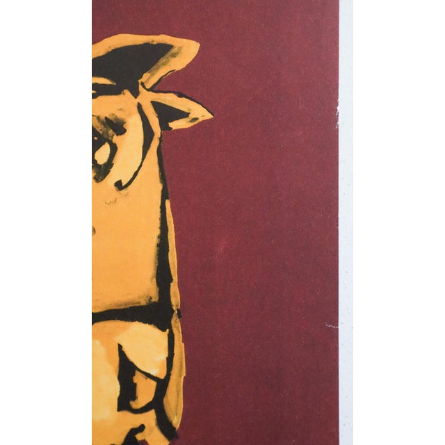 1971 Polish Musical Theatre Poster - Czlowiek La Manczy (Man of La Mancha) - Otto Axer For Sale - Image 4 of 4