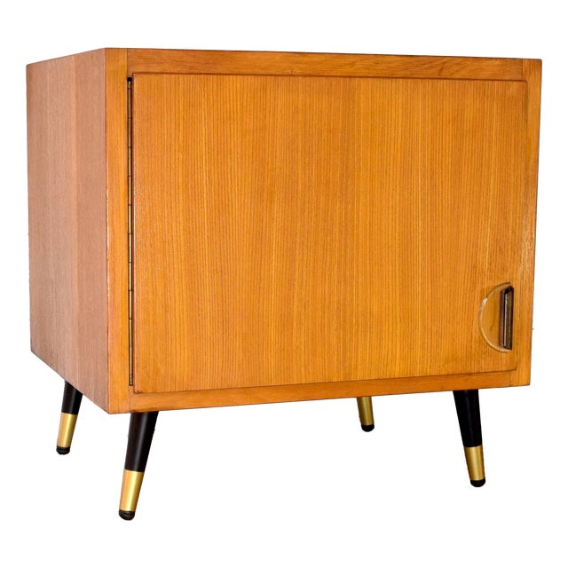 Vintage Bedside Chest of Drawers, 1950s For Sale