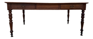 Louis Philippe Farmhouse Desk in Oak