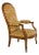 Italian Reclining Upholstered Armchair of Walnut, 19th Century For Sale