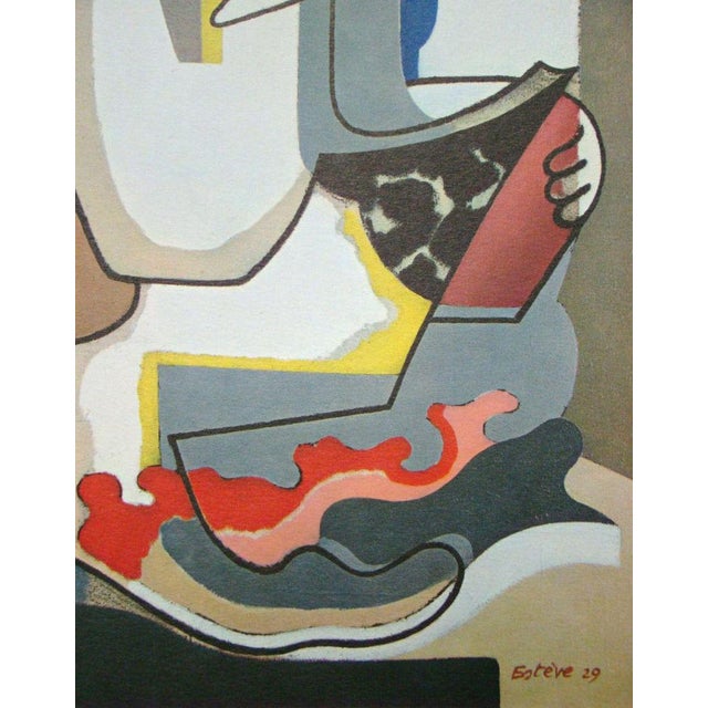 After Maurice Esteve, Liseuse, 1961, Offset Lithograph For Sale - Image 10 of 13