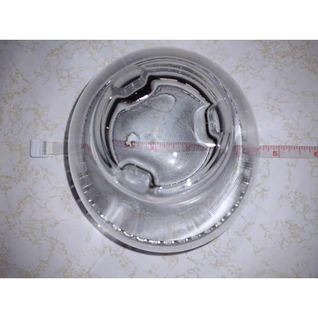 Mid Century 5 Piece Set With Platter, Bowls and Candlesticks For Sale - Image 11 of 17