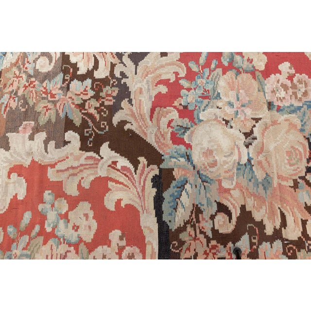 Traditional Antique Bessarabian Kilim Rug For Sale - Image 3 of 10