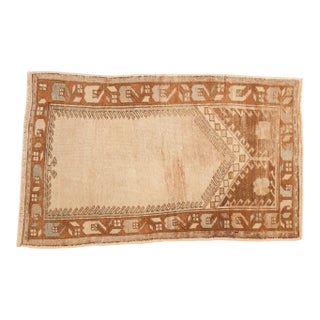 Vintage Distressed Oushak Rug - 2'7" x 4' For Sale