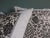 Textile Vintage Fortuny Alderelli Fabric in Midnight and White Decorative Square Pillows - Pair For Sale - Image 7 of 10