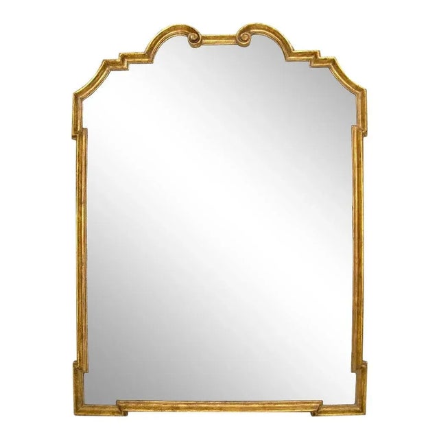 2010s Early 19c Style Regency Gold Giltwood Mirror by Randy Esada Designs For Sale - Image 5 of 6