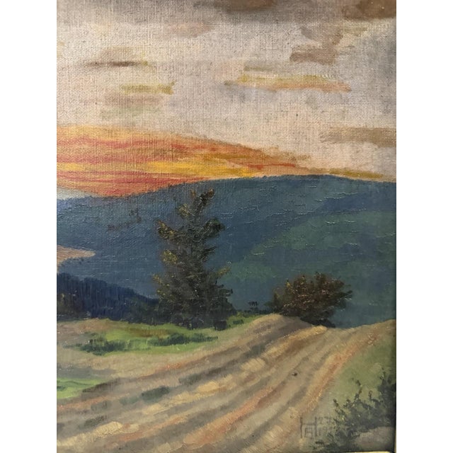 Arno Heynhold, Normannstein, Treffurt, 1913, Oil Painting on Canvas For Sale - Image 10 of 13