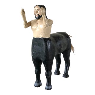 Mid 20th Century Folk Art Figure of a Centaur For Sale