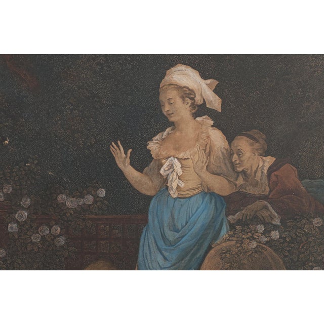 After Marguerite Gérard, The First Step of Childhood, 18th Century, Engraving, Framed For Sale - Image 4 of 12