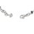 Modern Leo Pizzo Designer 18k White Gold Black Diamond Bracelet For Sale - Image 3 of 7