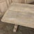Grand Italian Rustic Trestle Table in Stripped Oak For Sale - Image 16 of 18