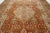 Textile Allover Designed Antique Persian Tabriz Wool Rug in Orange For Sale - Image 7 of 10